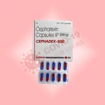 Cephadex 500 mg (Cephalexin) - 100 Tablet/s