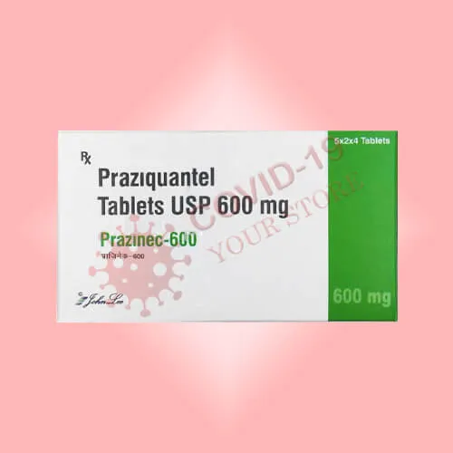 Prazinec Praziquantel 600 mg